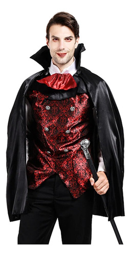 Capa De Cosplay De Scary Drácula Para Hombre Para Adultos