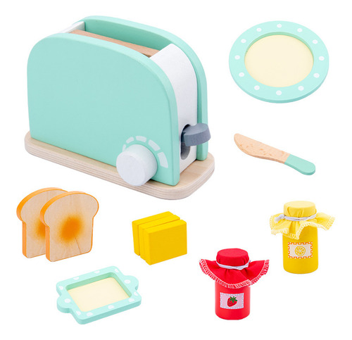 Juego De Juguetes De Madera I Children Kitchen, Utensilios D