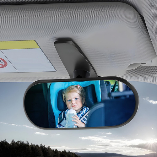 Sq Espejo De Coche Para Bebé, Lentes Convexas De Alta