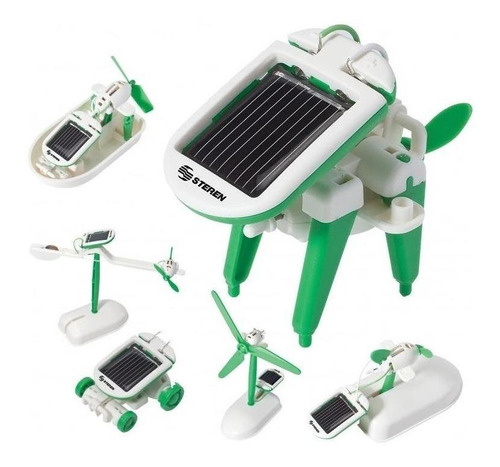 Kit Solar 6 En 1 Para Armar | K-555