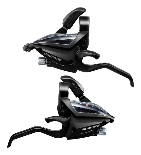 Jgo Shifters Integrados Shimano Ef500 3x7 Vel. Lacusports