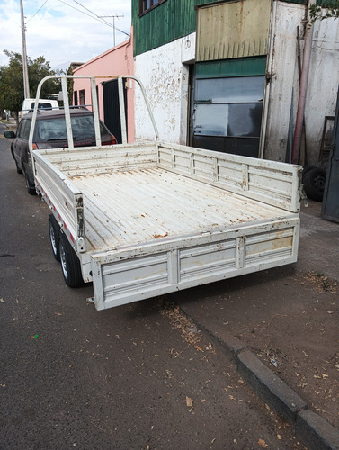 Carro De Arrastre 2000 Kg Doble Eje Torcion , Con Documentos