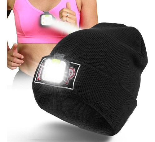 - Lámpara De Cabeza Recargable Led, Gorro Luz, Luz De ...