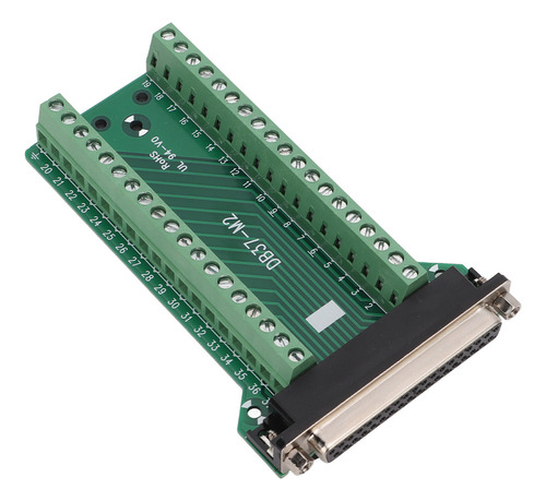 A Placa Terminal Do Conector Db37 Breakout Pcb Reto