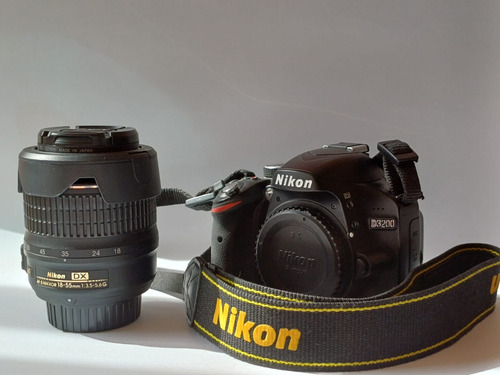 Nikon Kit D3200 + Lente 18-55mm Vr Dslr Color  Negro