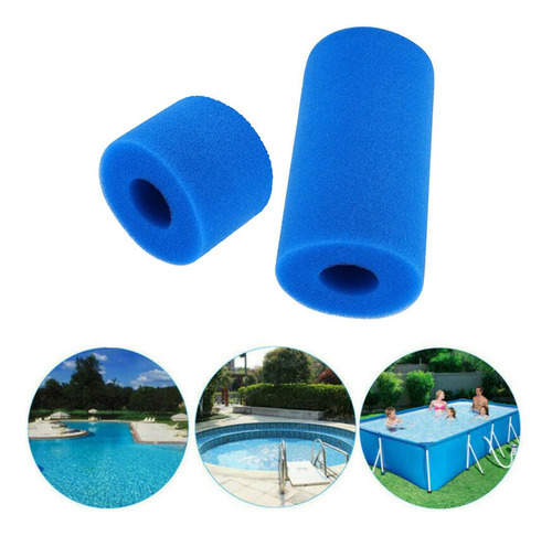 Hh 2 Cartuchos Reutilizables For Piscina Intex Tipo A