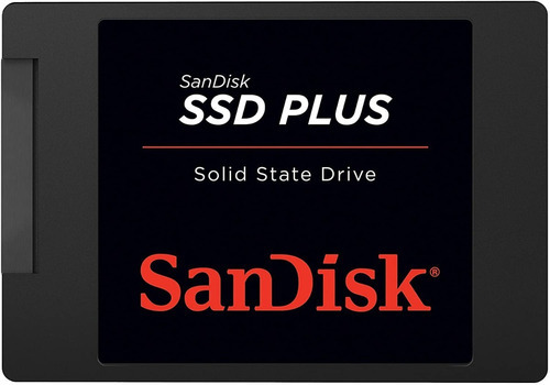 Disco sólido interno SanDisk SSD Plus SDSSDA-1T00-G27 1TB preto