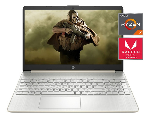 Notebook Gamer Hp 15-ef2505la Ryzen 7 5700u 8gb 512ssd Nvme Video Vega 8