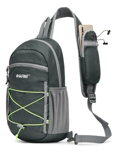 G4free Mochila Bandolera Con Bloqueo Rfid Y Bolsillo Frontal