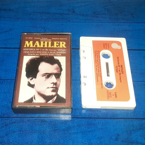 Mahler Sinfonía N°1 Re M Titán Cassette Arg Maceo-disqueria