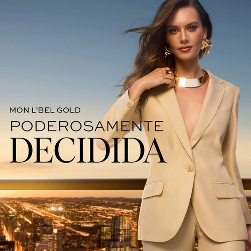 Mon Lbel Gold Perfume Mujer Original Grupo Maneliz