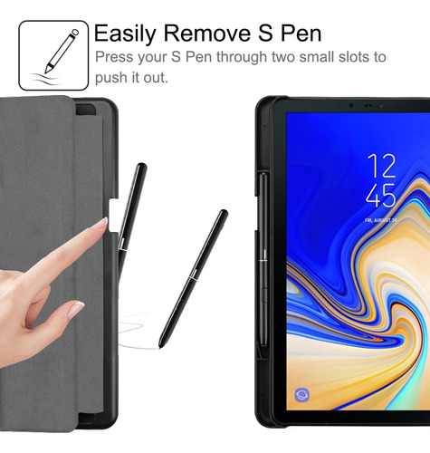 Funda Fintie Slim Para Samsung Galaxy Tab S4 10.5 2018 Con S