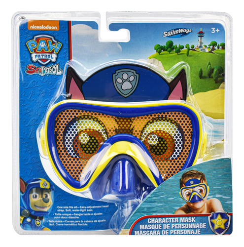 Paw Patrol Sea Patrol Mascara De Nado Chase Swimways