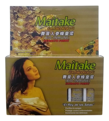 Extracto Fuerte De Reishi Con Maitake Y Don-quai 180ml