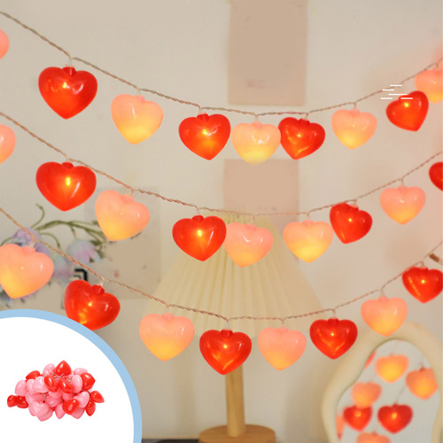 Decoración Para El Día De San Valentín, 59 Pulgadas, 10 Luce