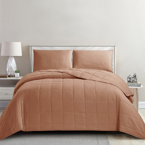 Cubrecama Quilt Kavanagh Ethereal Con Fundas King Size