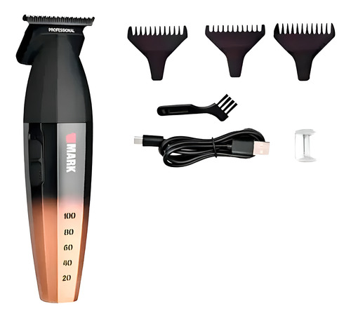 Wmark Trimmer Patillera Inalambrica Pelo Gold Ng-325