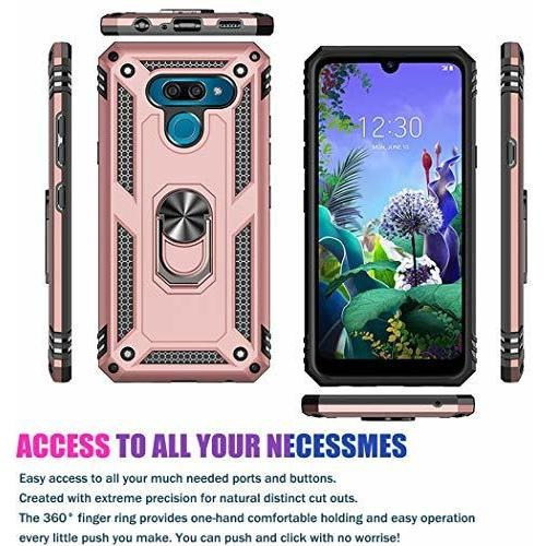 Funda Para Teléfono Yerebel LG K50 Funda/LG Q60, [grado Mili