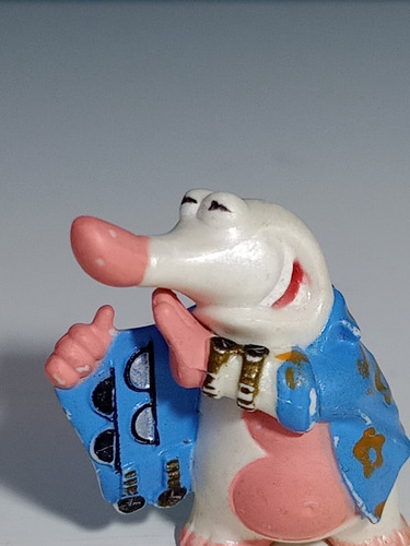 Muñeco Topo Blanco Espia (coleccion Kinder)mini Coleccionab (Usado)