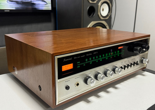 Receiver Sansui Model 1000x - Conservação Raríssima Prateado (Usado)