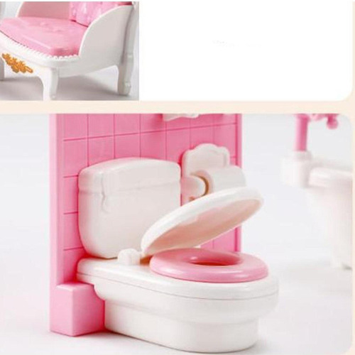 L Juego De Muebles For Casa De Muñecas De 22 Piezas