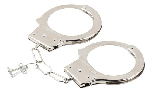 Algema De Policial Para Festa Fantasia Com Chave Reserva