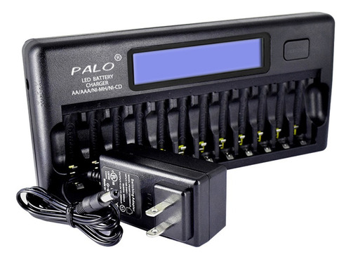Palo Pl-nc30 Carregador De Bateria Inteligente Universal 4 P