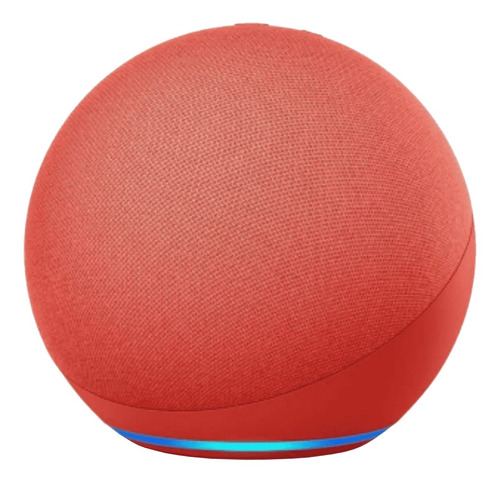 Amazon Echo Echo 4th Gen con asistente virtual Alexa color red 110V/240V