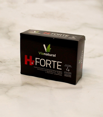 Imagen 2 de 3 de H Forte 4 Comprimidos (vigor Energizante Hombres) Grandiet