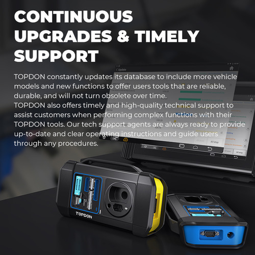 Programador Llaves T-ninja Box Topdon Scanner Chip Ecu Mcu