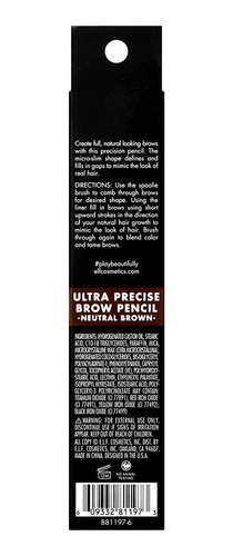 E.l.f., Ultra Precise Brow Pencil, Creamy, Micro-slim, Preci