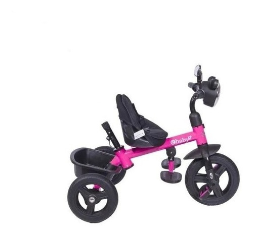 Triciclo Paseador Ebaby Con Guía Música Luz Descansa Pies 