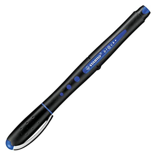 Stabilo Bl Ck + Rollerball Pen, 0,5 Mm (medium Point) - Blue