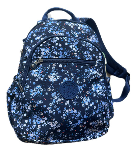 Mochila Casual, Ligera E Impermeable De Viaje De 20 L Color Azul