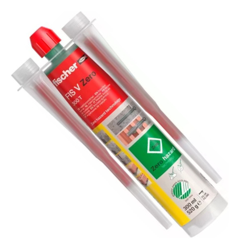 Taco Químico Fischer Fis Vzero 300 Sellador Anclaje X Unidad
