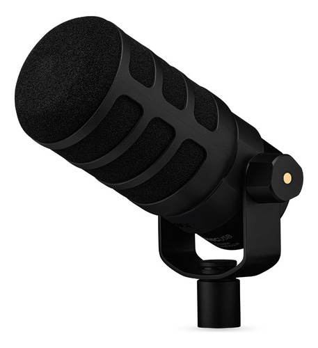 Micrófono Para Podcast Rode Cardioide Dinámico Podmic Usb Color Negro