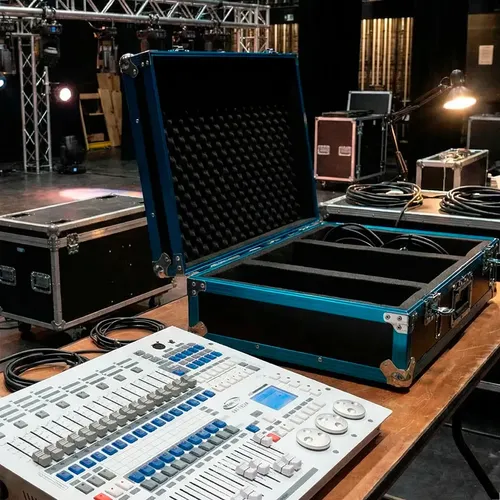 Mesa Dmx Mini Pearl 1024 Avolites St-mx1024 Showtech C/ Case Mesa Dmx Mini Pearl 1024 Avolites St-mx1024 Showtech C/ Case