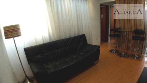 Apartamento Com 2 Dormitórios À Venda, 50 M² Por R$ 215.000,00 - Alves Dias - São Bernardo Do Campo/sp - Ap2267