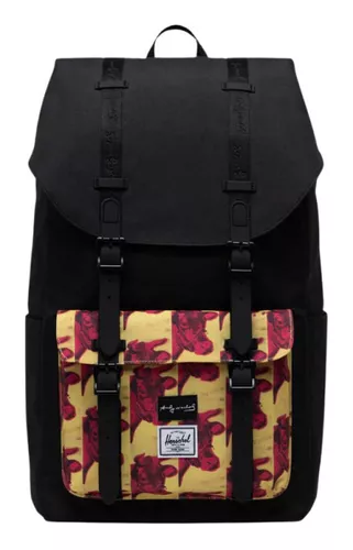 Herschel LITTLE AMERICA - Mochila - black/negro 