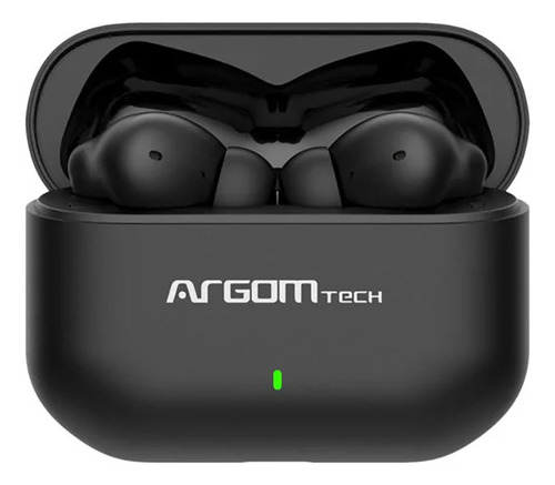 Auriculares Argomtech Skeipods E85 Bluetooth Inalámbricos Color Negro