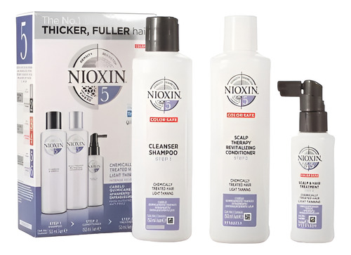 Nioxin Pack #5 - (sha + Cond + Trata) 150 Ml