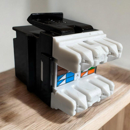 Keystone Cat6 Furukawa Conector Femea Kit Com 24 Unidades