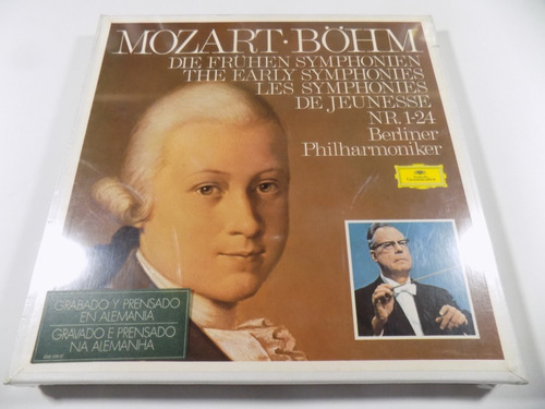 Mozart Böhm Die Early Symphonien 8 Vinilos Alemania Clásica