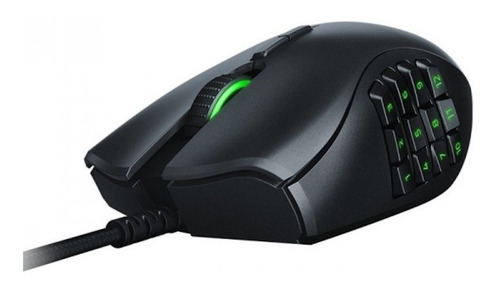 Imagen 2 de 9 de Mouse gamer de juego Razer Naga Trinity negro