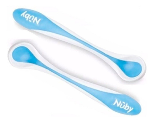 Cucharas Termicas Nuby Para Bebe Cambian De Color Cubiertos