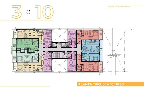 Imagen 6 de 7 de Monoambiente Con Balcon Al Frente. Sum, Gimnasio, Pileta Y Parrilla - Monserrat