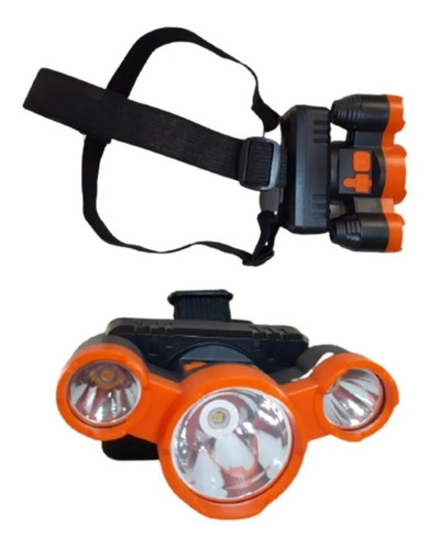 Imagen 6 de 7 de Linterna Led Cintillo Cabeza Led Recargable Cabeza Frontal