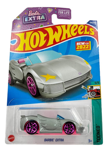 Carro Escala 1:64 Barbie Extra Hot Wheels Para Colección