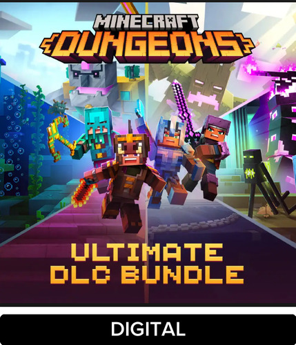 Minecraft Dungeons: Ultimate DLC Bundle para Win10 (Digital)