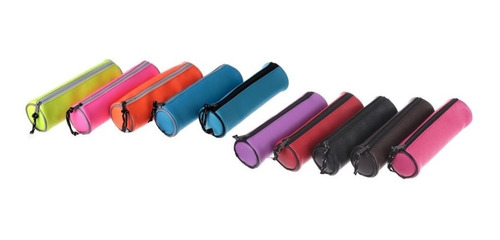 Estuche Plumier Redondo Marca Sampack Color Variado
